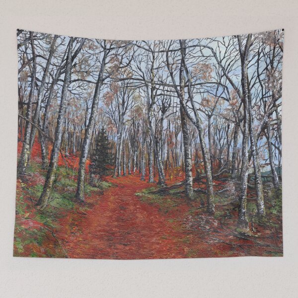 Item preview, Painting, Undergrowth in autumn designed and sold by Sabistar.