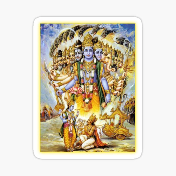 Item preview, Krishna vishwaroop in Mahabhart designed and sold by aruvanita.