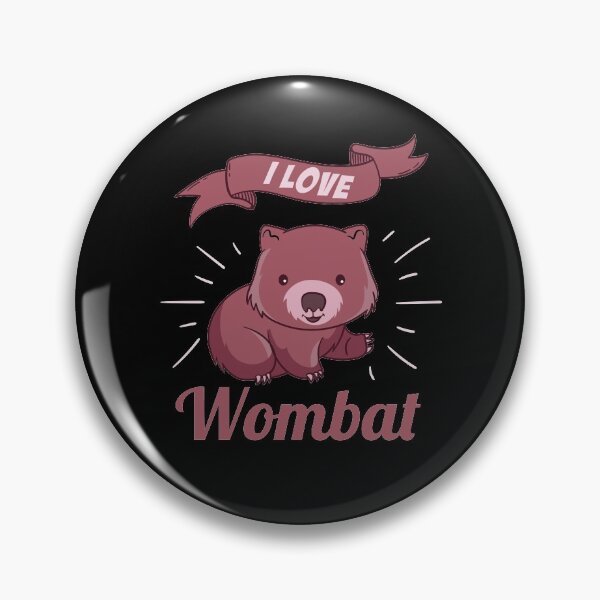 Artikelvorschau, Ich Liebe Wombat entworfen und verkauft von ElBeDesigns.
