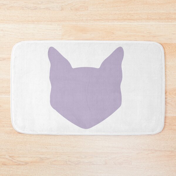 Item preview, Purple Cat Head designed and sold by Lilbel.