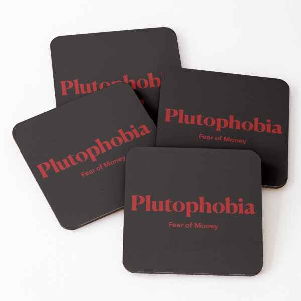 Item preview, Plutophobia - The Fear of Money - Red Design designed and sold by nabeArtist.