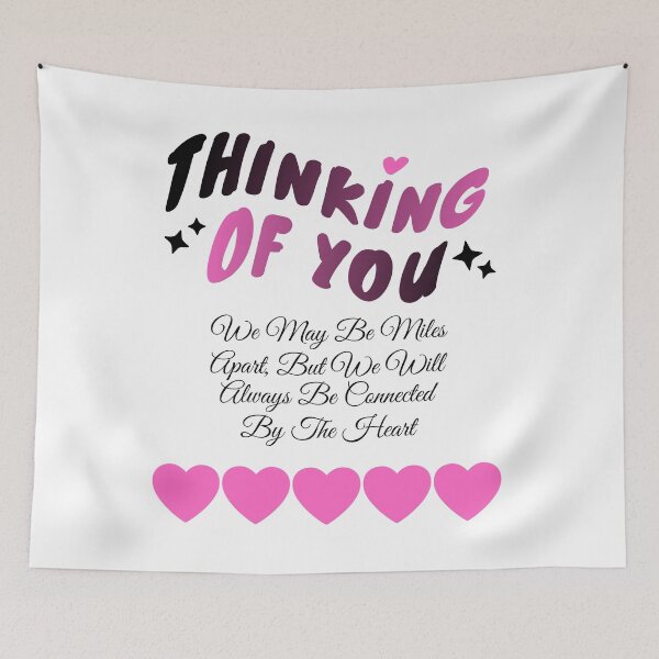 Item preview, In Loving Memory Of -Thinking of You miles apart connected by heart designed and sold by JandS-In-Memory.