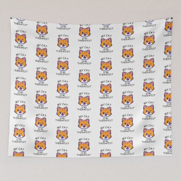 Item preview, My Cat Is My Therapist designed and sold by ZimbomDesigner.