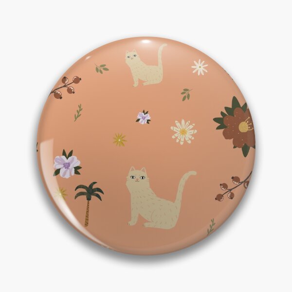 Item preview, Summer Tropical Cat (Orange) designed and sold by riccagarden.