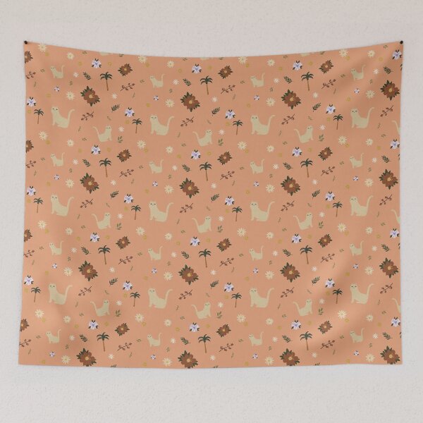 Item preview, Summer Tropical Cat (Orange) designed and sold by riccagarden.