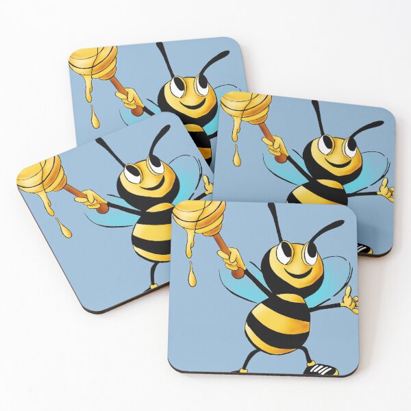 Item preview, Cute bee illustration - spring is here collection designed and sold by Fortified.