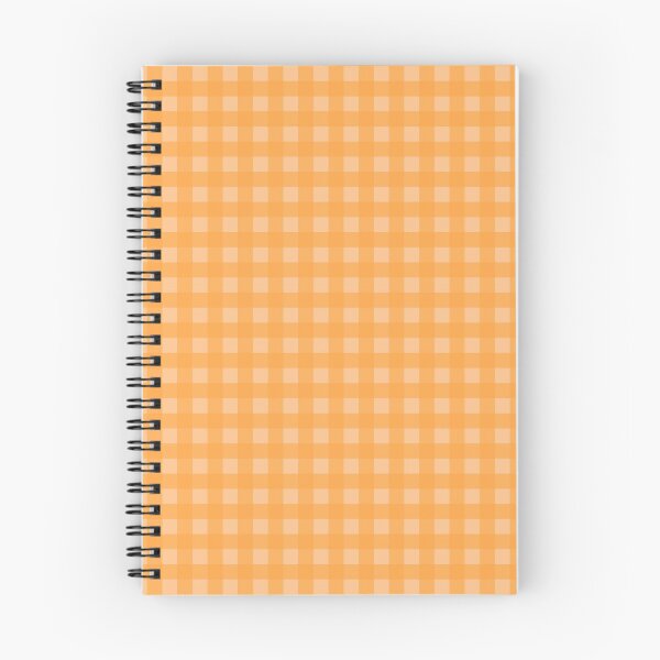Item preview, pastel orange gingham designed and sold by ImagineKaye.