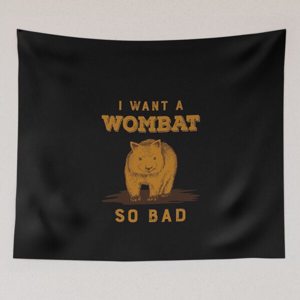 Item preview, I want a wombat designed and sold by ElBeDesigns.
