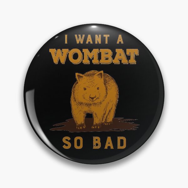 Artikelvorschau, Ich Will Einen Wombat entworfen und verkauft von ElBeDesigns.