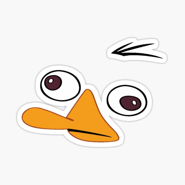 Item preview, Perry the Platypus Face ! [UltraHD] designed and sold by cindyvgy.