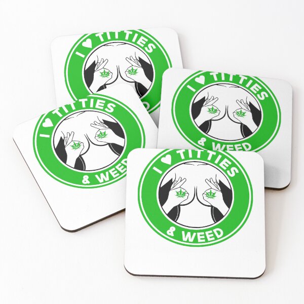 Item preview, I Love Titties _ Weed designed and sold by robbie22sweeney.