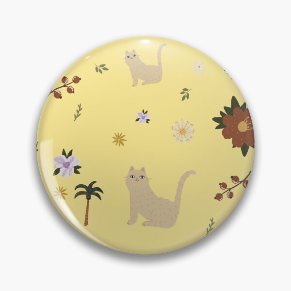 Item preview, Summer Tropical Cat (Yellow) designed and sold by riccagarden.