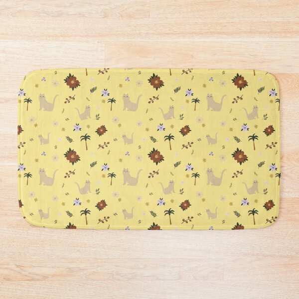 Item preview, Summer Tropical Cat (Yellow) designed and sold by riccagarden.