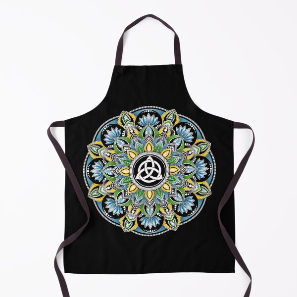 Item preview, Triquetra Mandala Digital Art designed and sold by LorenaElenaArt.