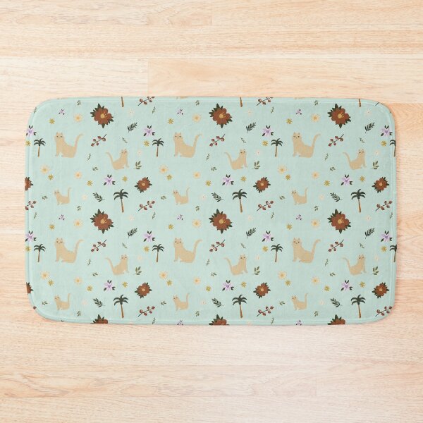 Item preview, Summer Tropical Cat (Sky Blue) designed and sold by riccagarden.