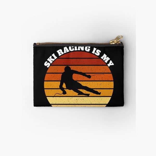 Item preview, Retro Vintage Ski Racing Skiing Is My Therapy designed and sold by Salvadax.