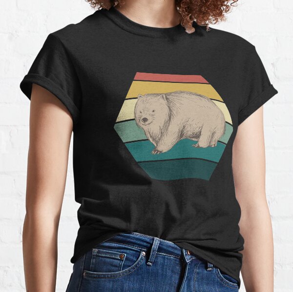 Retro wombat Classic T-Shirt