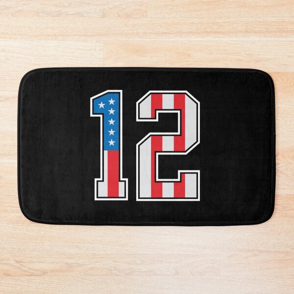 Item preview, 12 American Classy Numbers twelve United States Flag designed and sold by Urosek.