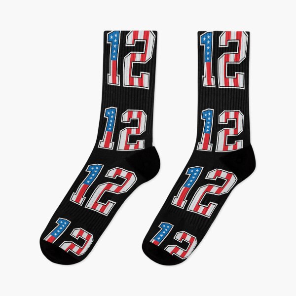 Item preview, 12 American Classy Numbers twelve United States Flag designed and sold by Urosek.
