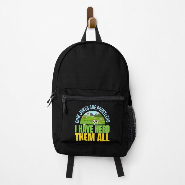 Item preview, Cow Jokes Are Pointless Cow Farmer designed and sold by MooonTees.