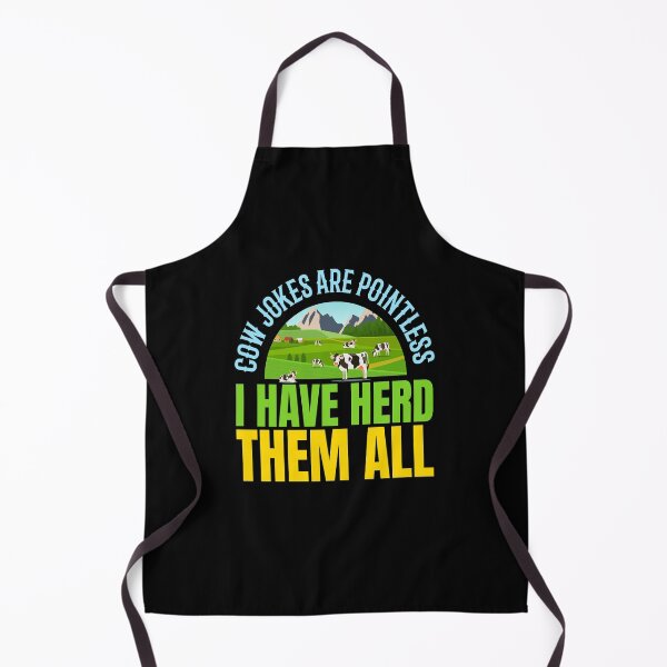 Item preview, Cow Jokes Are Pointless Cow Farmer designed and sold by MooonTees.