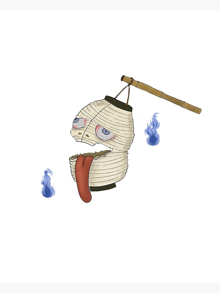 "yokai Chōchinobake paper lantern ghost" Photographic Print by GRena