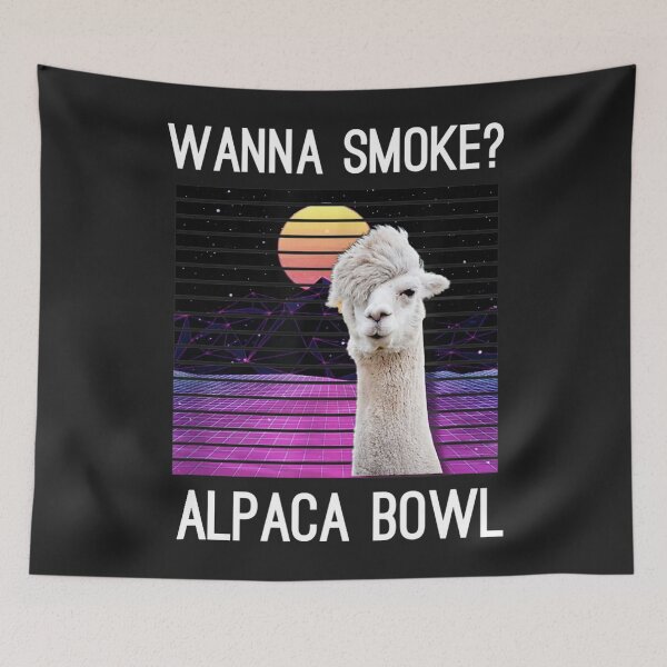 Item preview, Regalo Wanna Smoke Alpaca Bowl Weed 420 designed and sold by Faulkshop2.