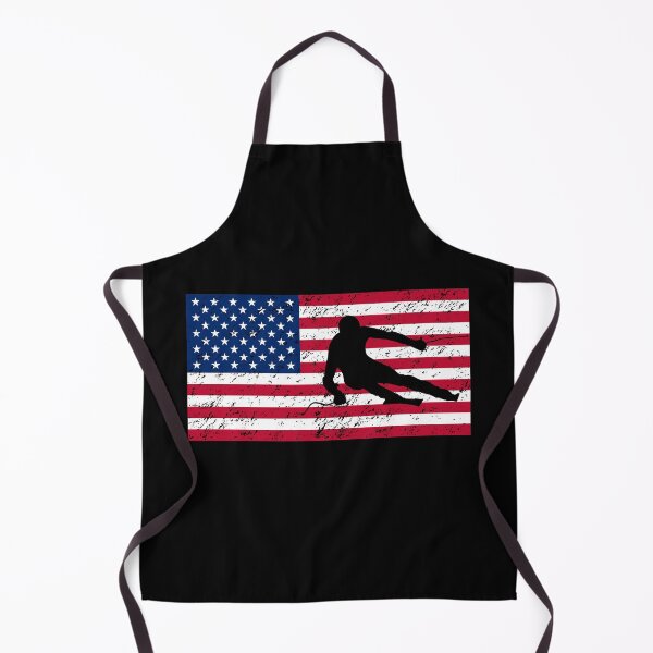Item preview, America American Skier Skis Skiing Ski Racer designed and sold by Salvadax.