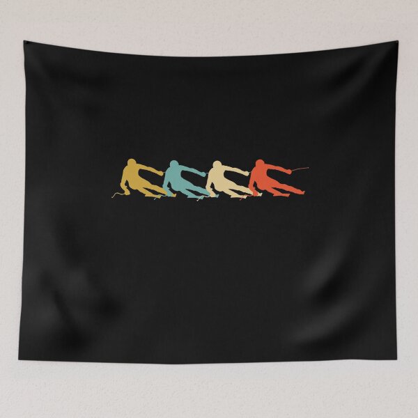 Item preview, Retro Vintage Ski Skiing Skis Racing designed and sold by Salvadax.