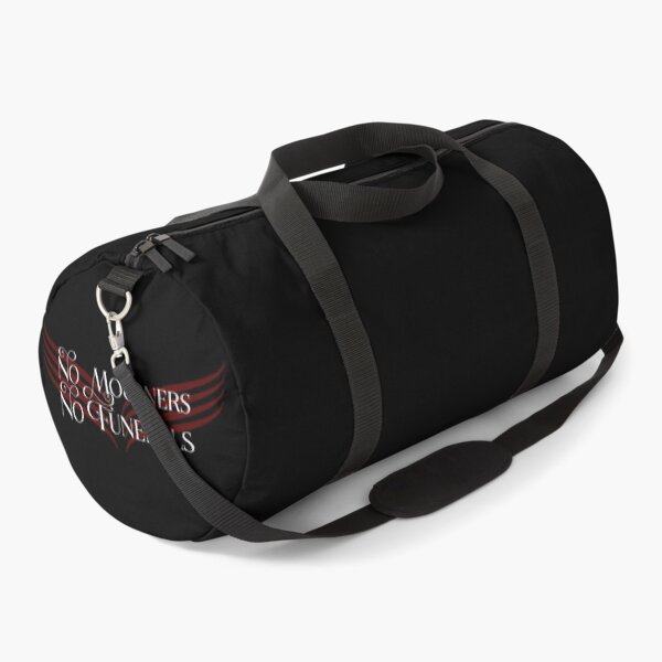 No Mourners No Funerals Duffle Bag