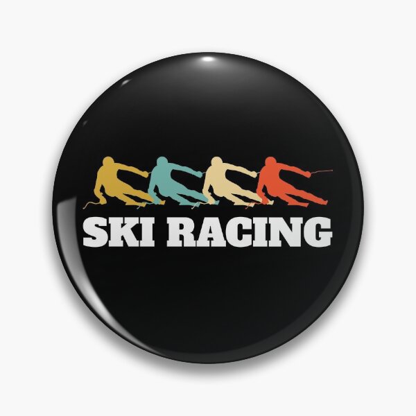 Item preview, Retro Vintage Ski Skiing Skis Racing designed and sold by Salvadax.
