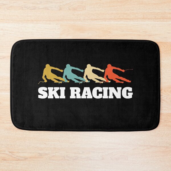 Aperçu de l'œuvre Ski Ski Ski Skis Racing Retro Vintage créée et vendue par Salvadax.