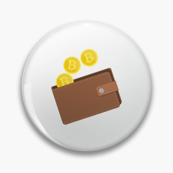 Item preview, Bitcoin Art: BTC coins in wallet 2 designed and sold by Bouzdesigns.