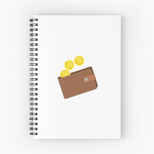 Item preview, Bitcoin Art: BTC coins in wallet 2 designed and sold by Bouzdesigns.