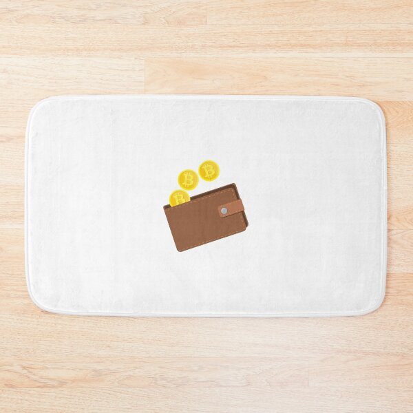 Item preview, Bitcoin Art: BTC coins in wallet 2 designed and sold by Bouzdesigns.