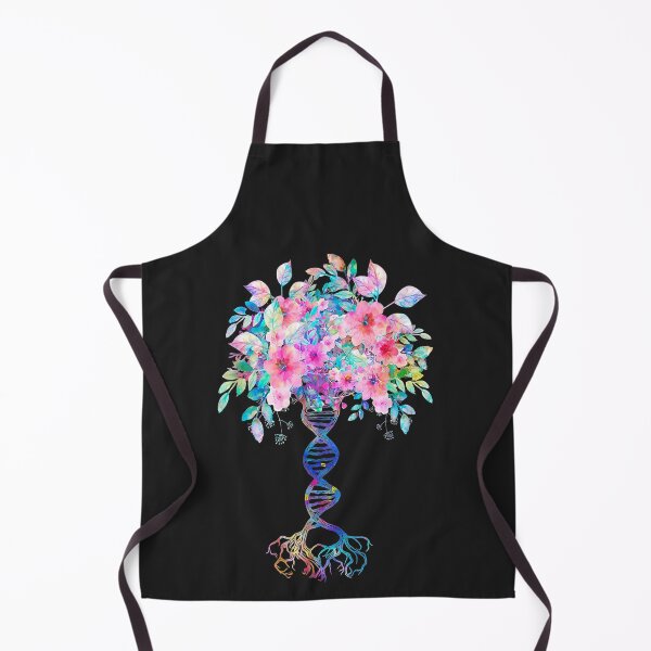 Item preview, Watercolor Floral DNA Tree Life Genetics Biologist Science designed and sold by Faulkshop2.