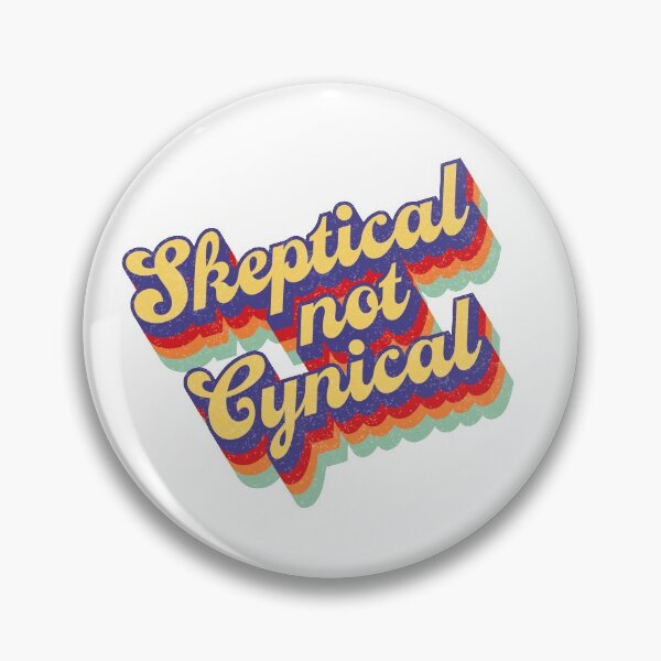 Artikelvorschau, Skeptisch nicht zynisch Old School entworfen und verkauft von PotentQuotable.