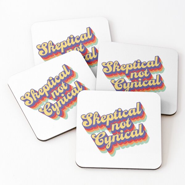 Item preview, Skeptical not Cynical Old School  designed and sold by PotentQuotable.