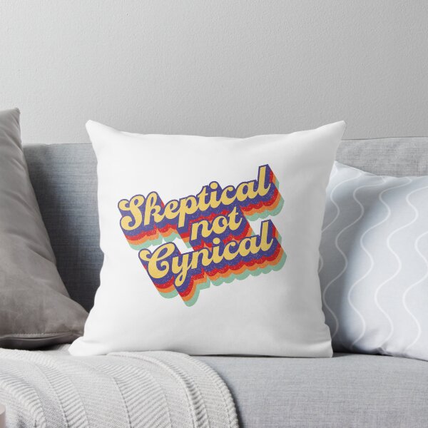 Item preview, Skeptical not Cynical Old School  designed and sold by PotentQuotable.
