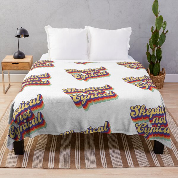 Item preview, Skeptical not Cynical Old School  designed and sold by PotentQuotable.