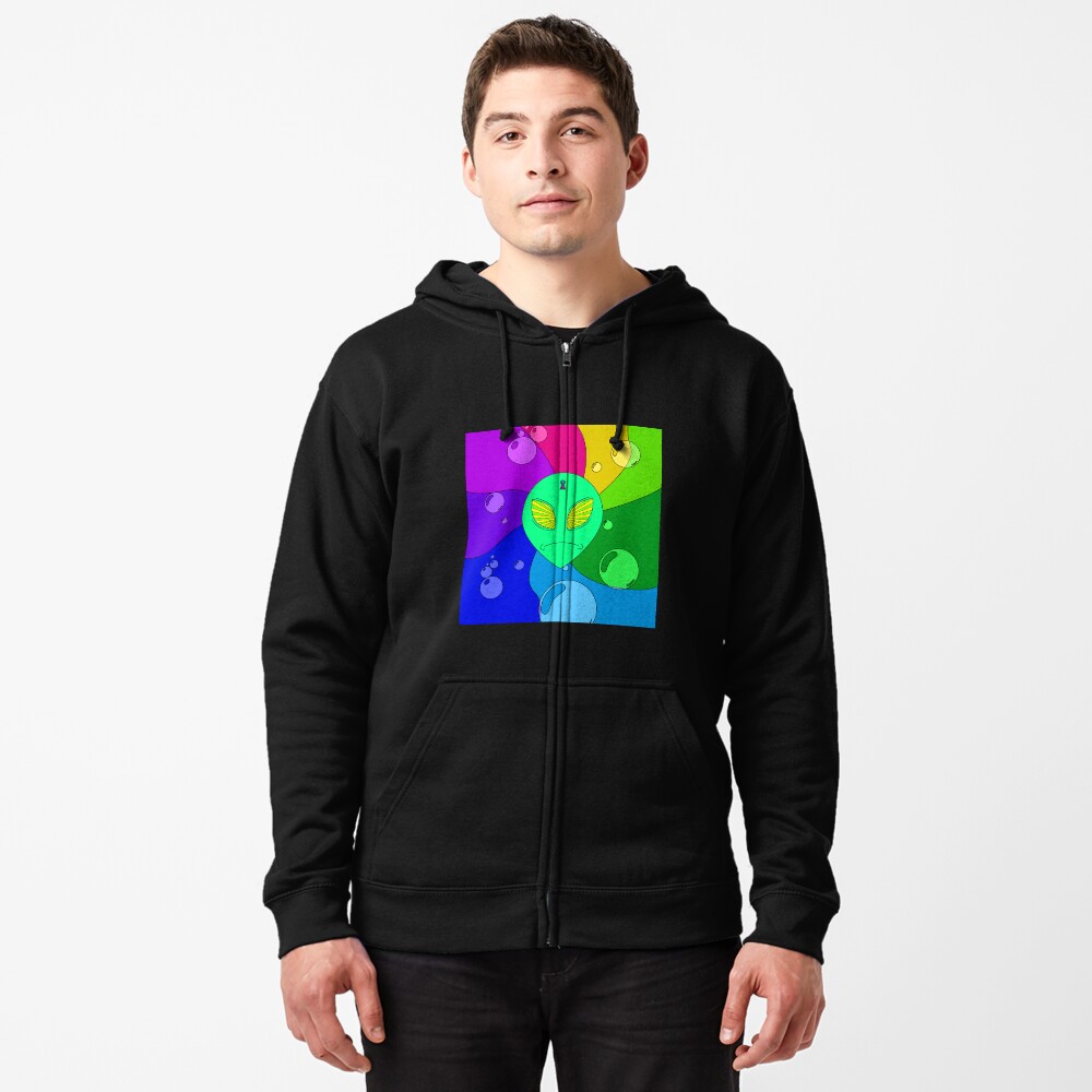 Item preview, Zipped Hoodie designed and sold by djspacegr.