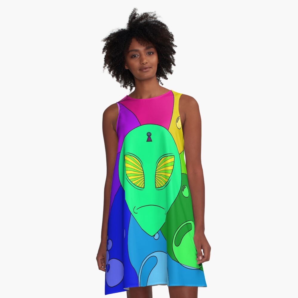 Item preview, A-Line Dress designed and sold by djspacegr.