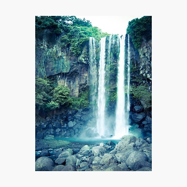 Item preview, Jeongbang Waterfall designed and sold by unikatdesign.