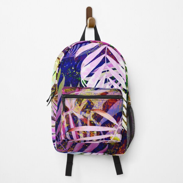 Item preview, Tropical Leaves Feathers Neon Print Trend 2021 Endless Pattern designed and sold by Maria Mihailova.