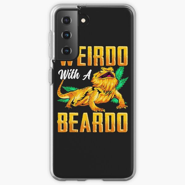 Weirdo With A Beardo Bearded Dragon Beardie Lover Samsung Galaxy Soft Case