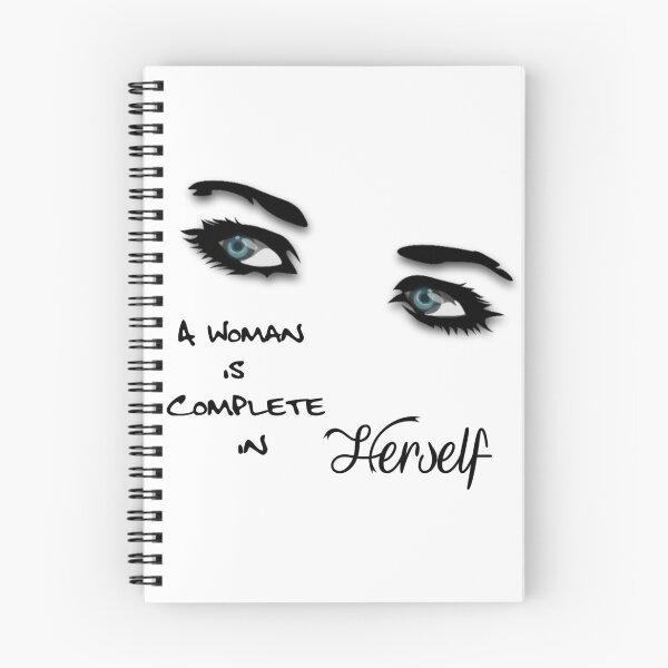 Item preview, A woman is complete in herself designed and sold by ActRightToday.