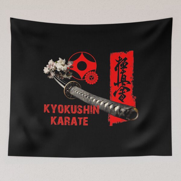 Item preview, Kyokushin Karate Kobudo Katana - Samurai Sword - Martial Arts designed and sold by Zanshin-Art.