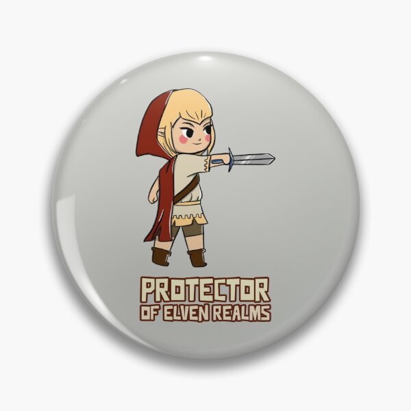 Item preview, Chibi Protector of Elven Realms Elf Ranger Thief RPG designed and sold by WPahat.