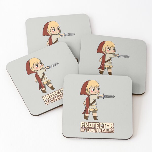 Item preview, Chibi Protector of Elven Realms Elf Ranger Thief RPG designed and sold by WPahat.