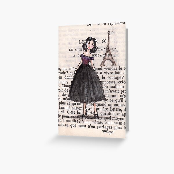 Item preview, Paris - 1957 - Gabriella Over the River Seine designed and sold by Jess Purser.